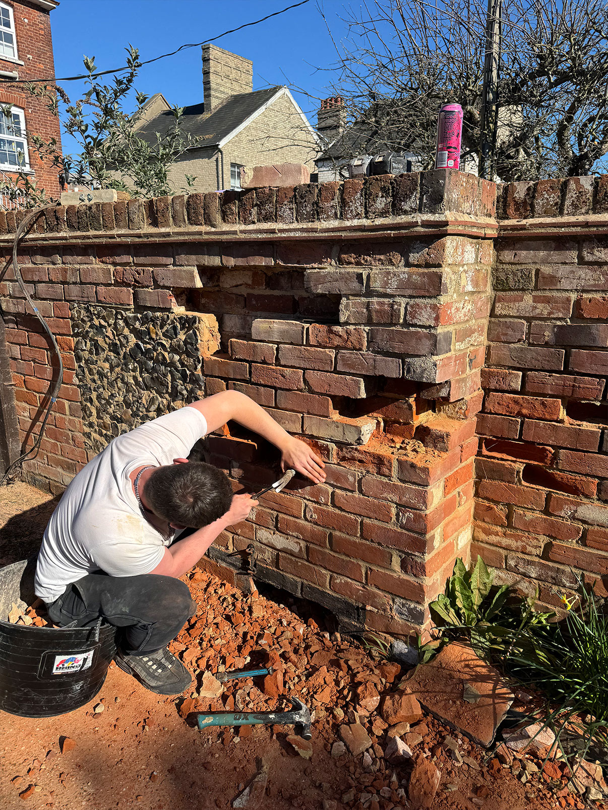 General-Building-brick-work-before